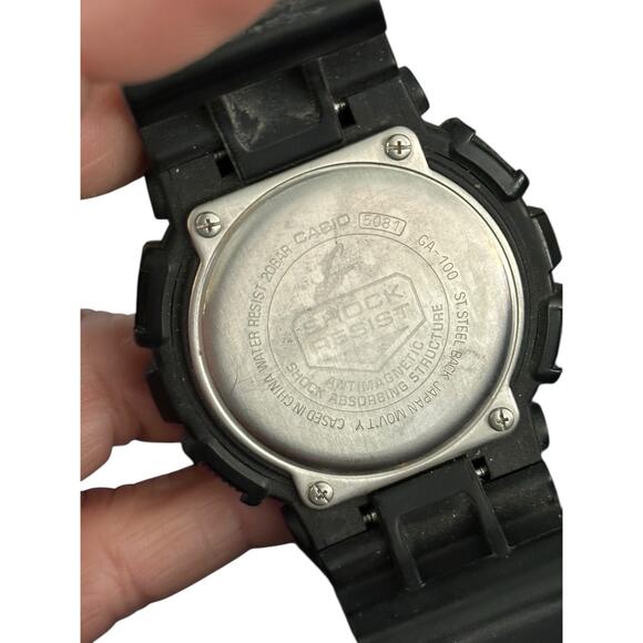 Casio G-Shock Men's Black GA100-1A1 Fashion Timepeice Sports Watch - Picture 9 of 12